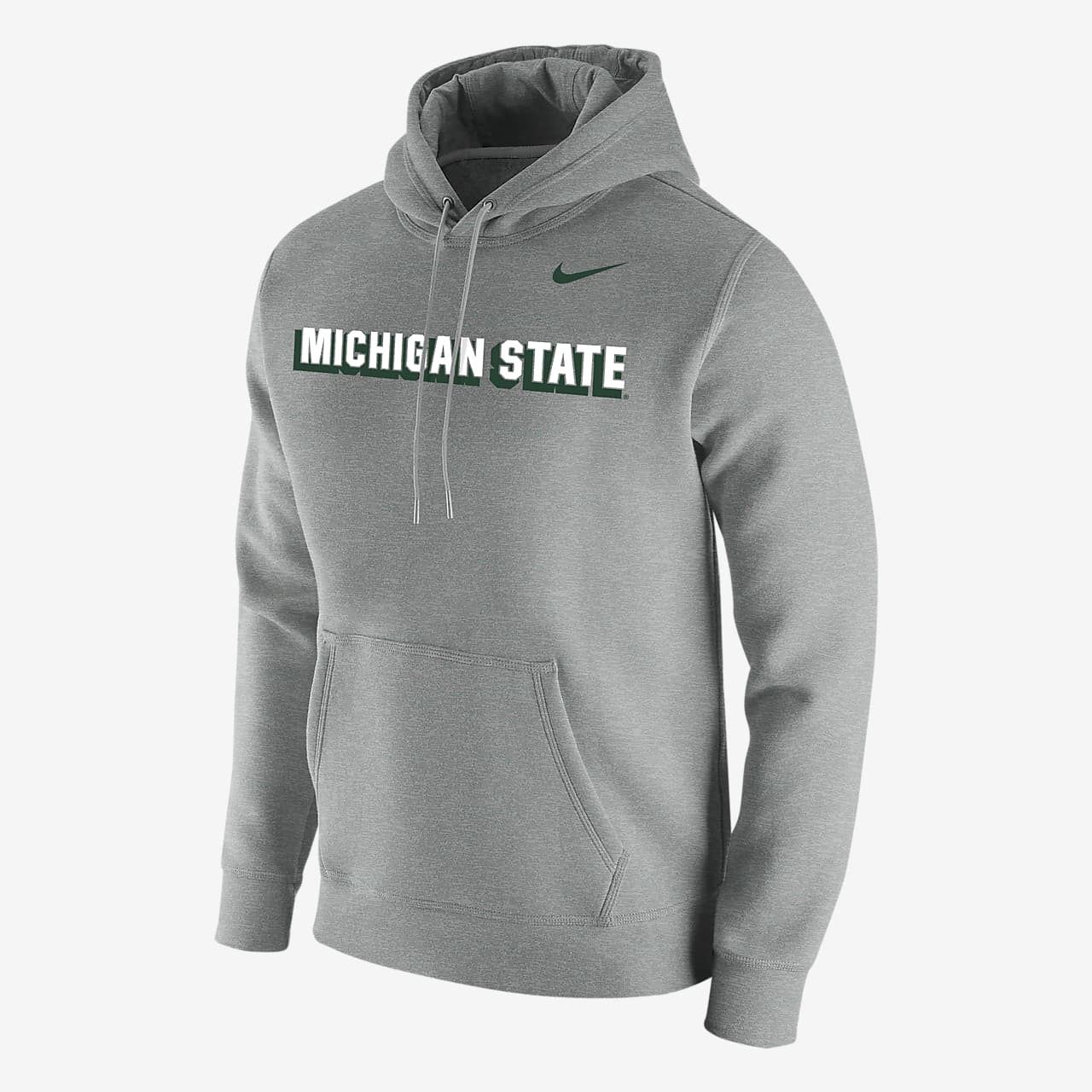 Michigan state nike on sale hoodie