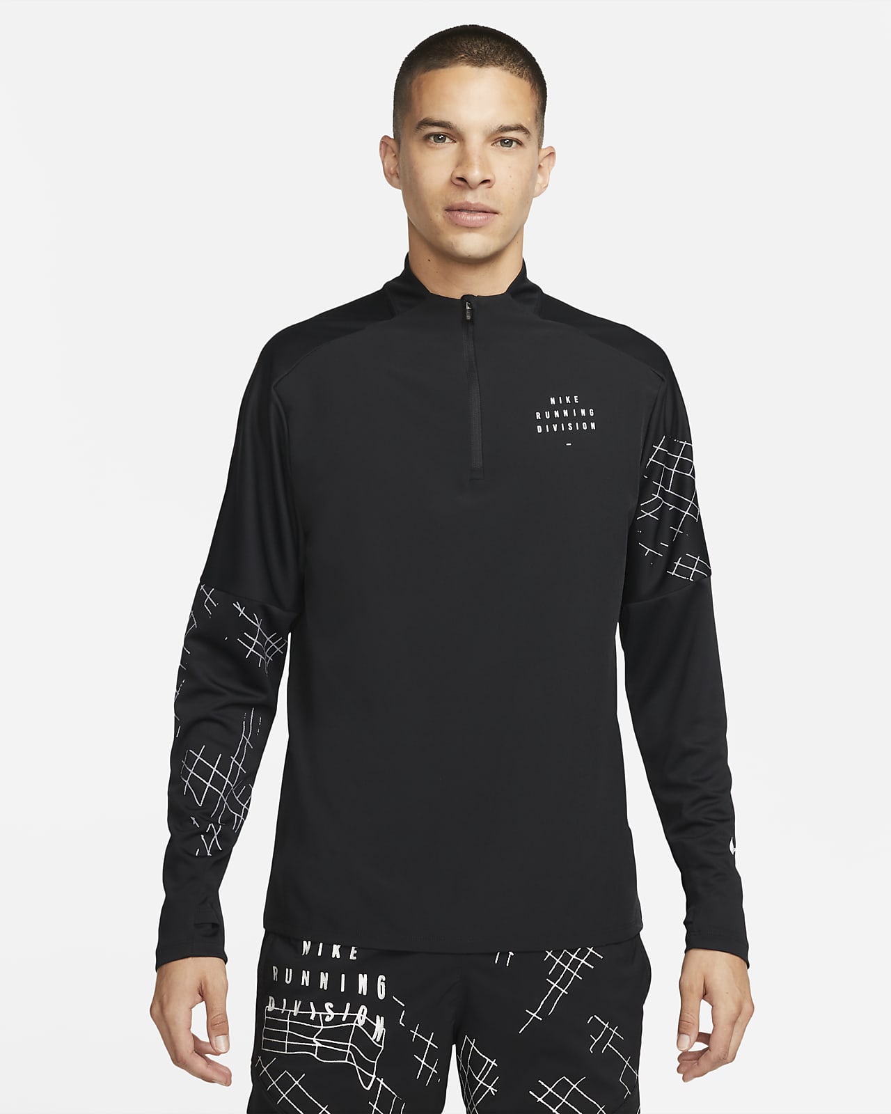 Nike Dri Fit Run Division Mens 1 2 Zip Flash Running Top Nike Nl