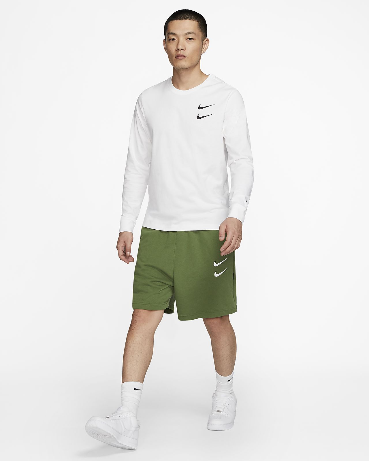 nike sportswear swoosh long sleeve