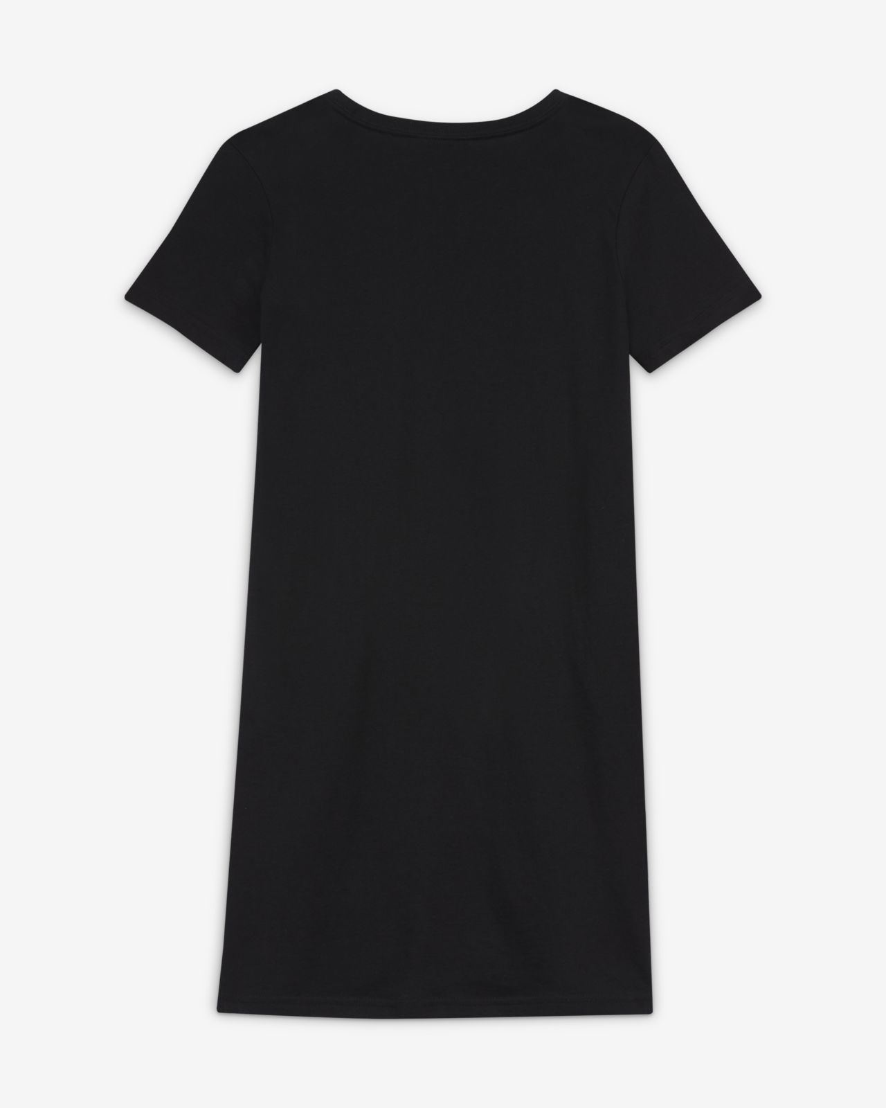 girls black tshirt dress