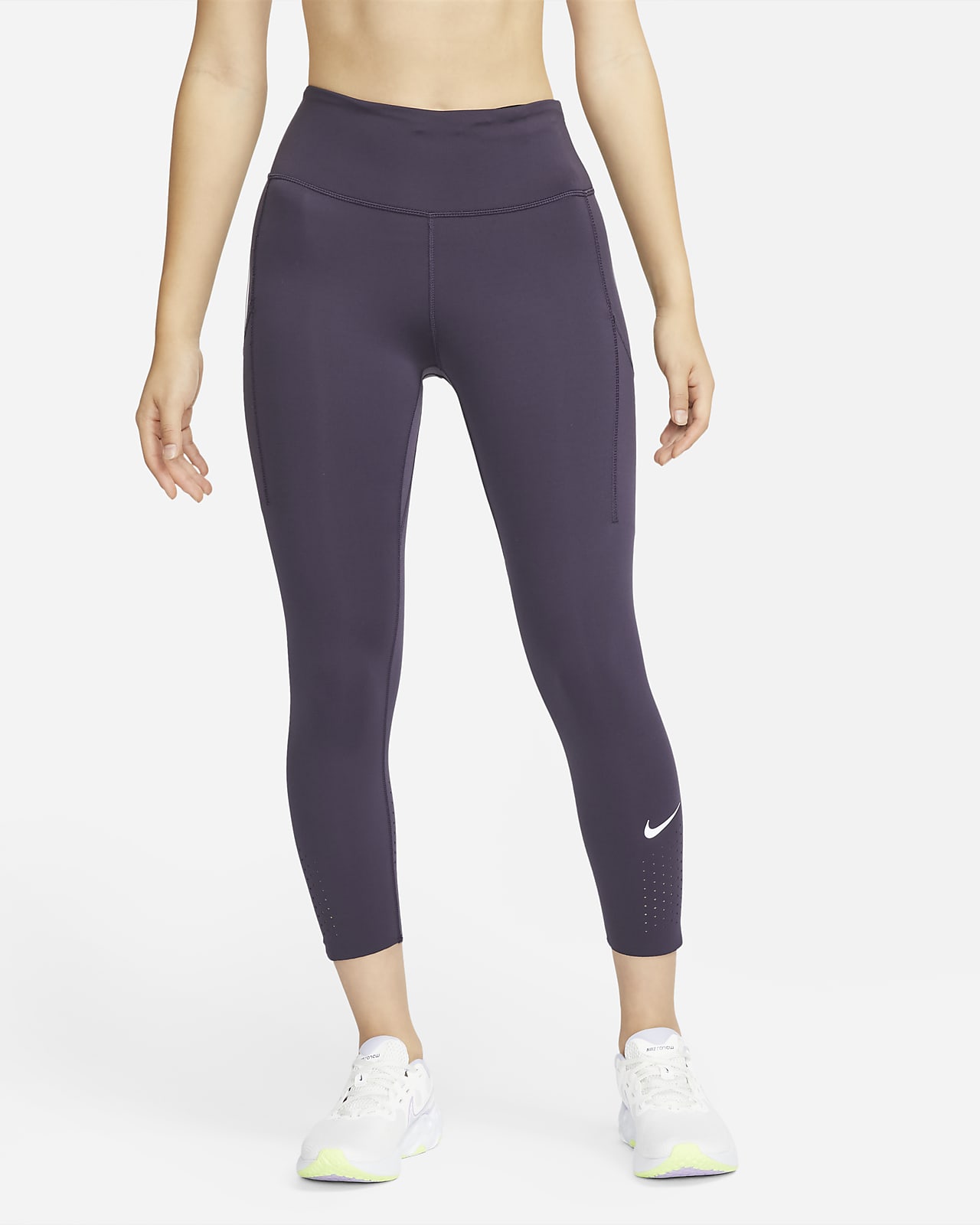 Nike Epic Luxe Women's Mid-Rise Crop Pocket Running Leggings