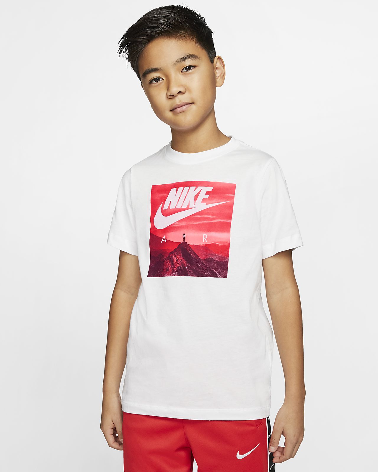 boys nike air tshirt