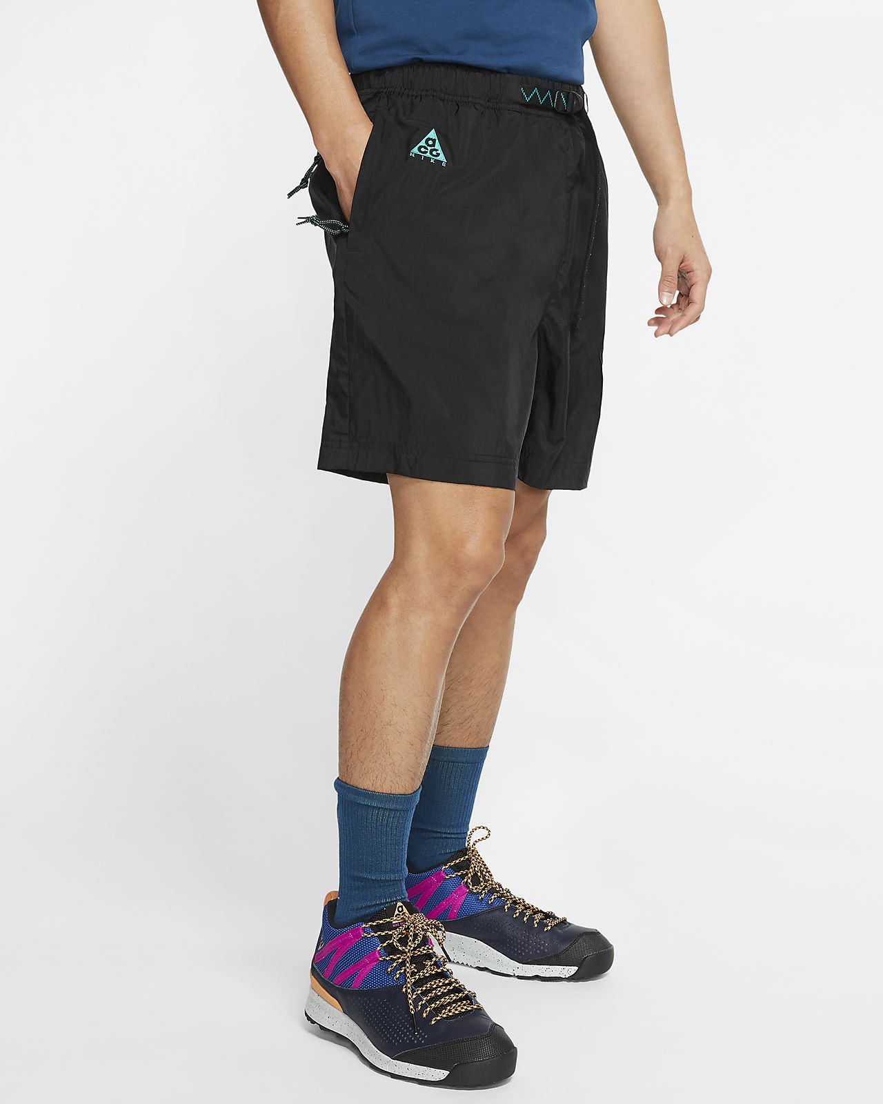 nike acg shorts black