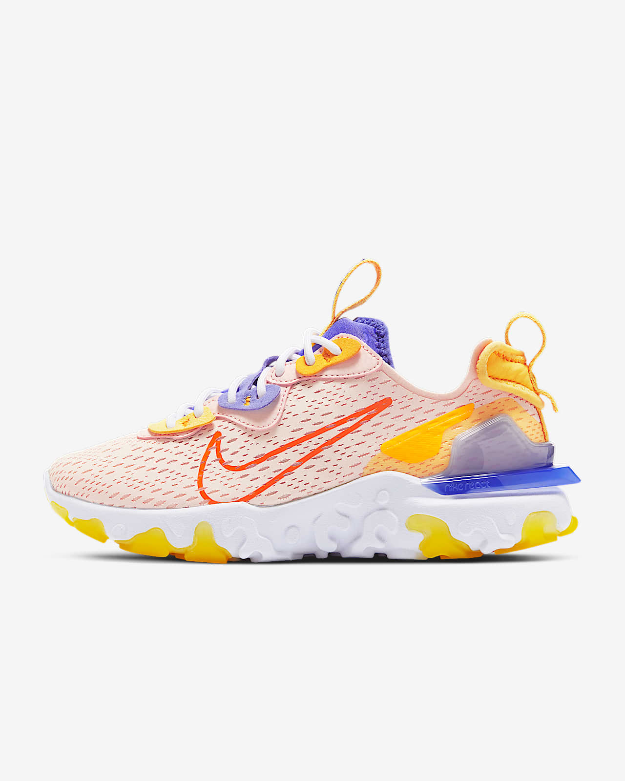 womens nike react vision black