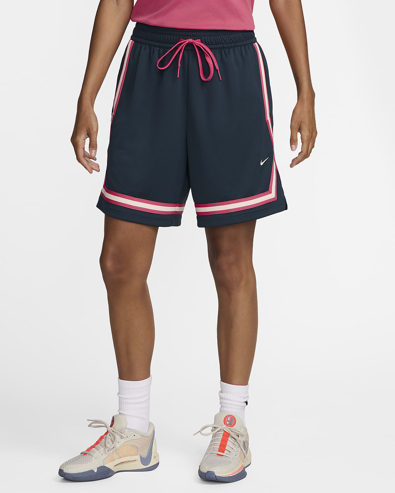 Shorts da basket 18 cm Dri-FIT Nike Crossover – Donna