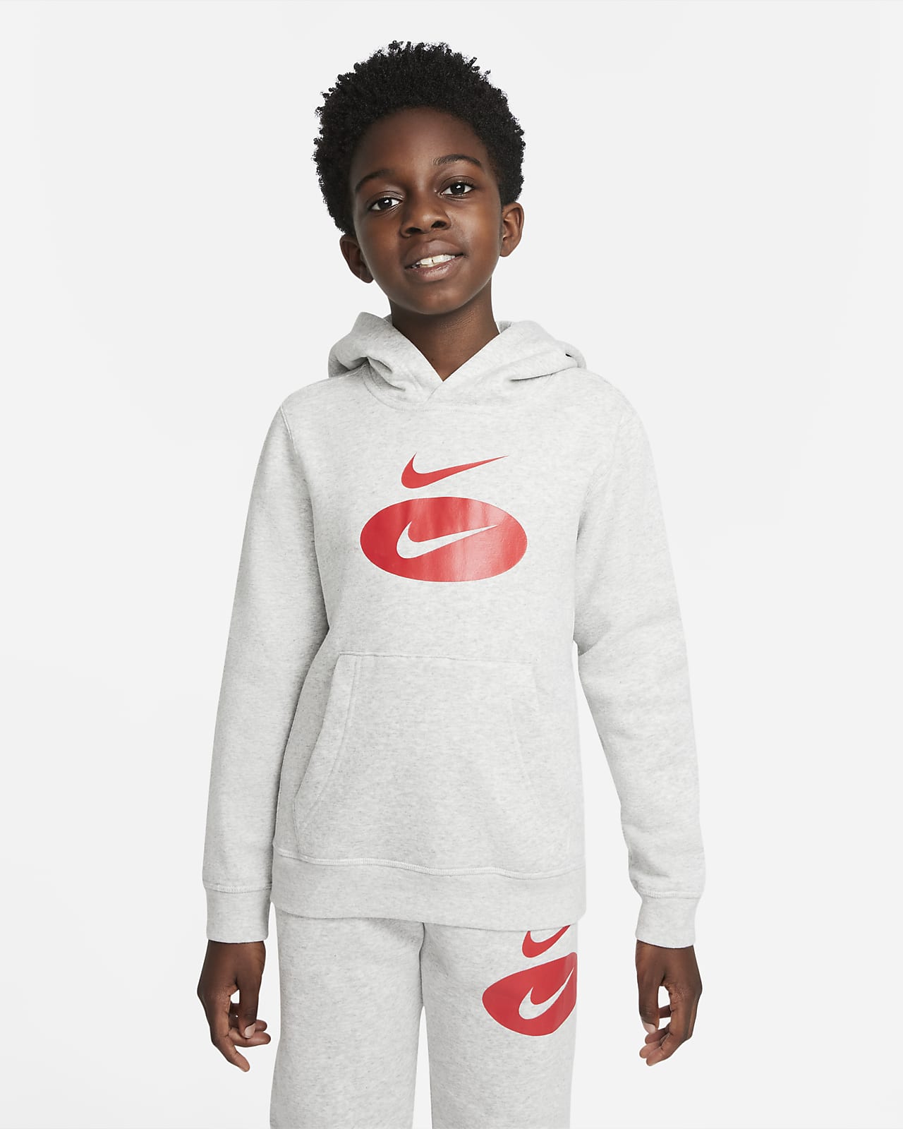 Nike Sportswear Older Kids' (Boys') Pullover Hoodie