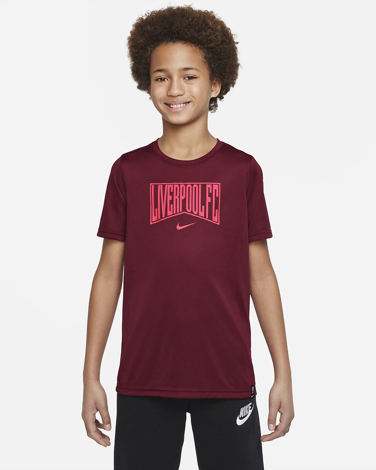 Liverpool FC Legend Nike Dri-FIT voetbalshirt voor kids