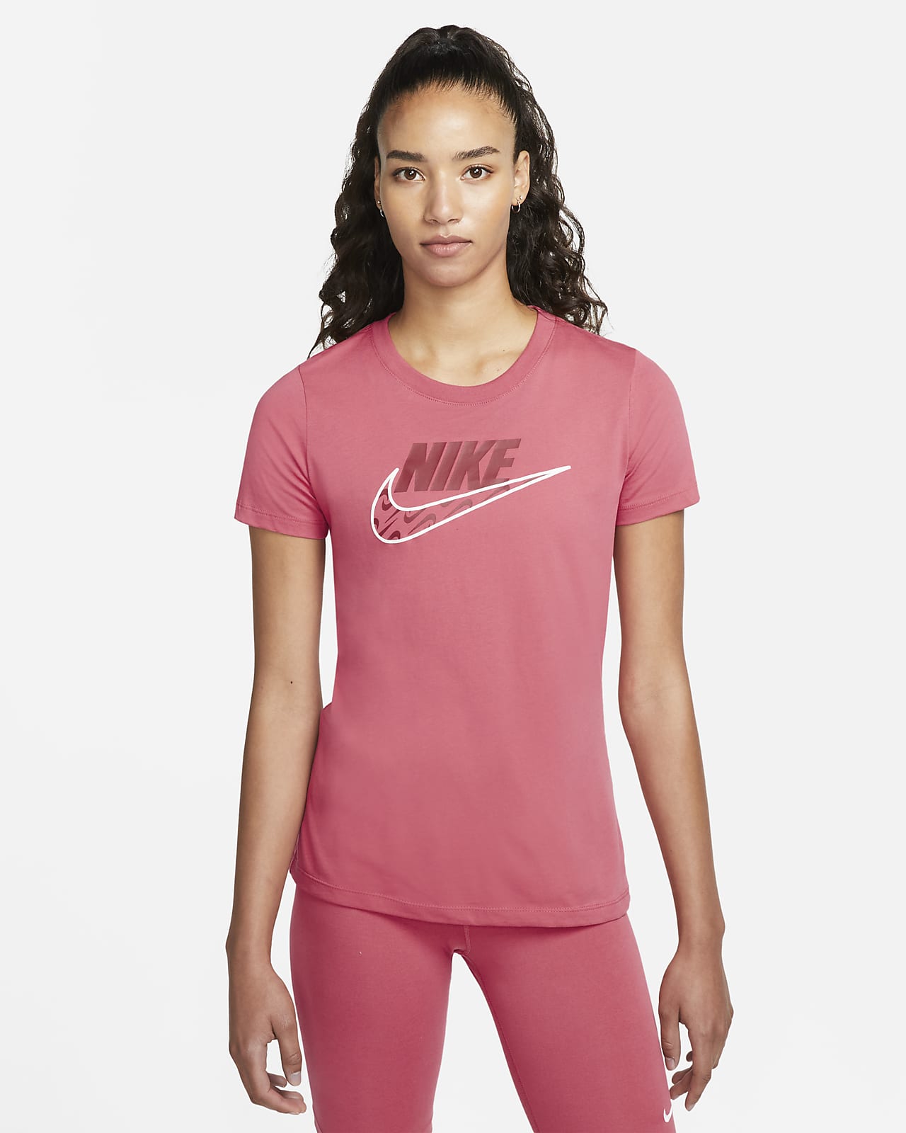 เสื้อยืดผู้หญิง Nike Sportswear Icon Clash