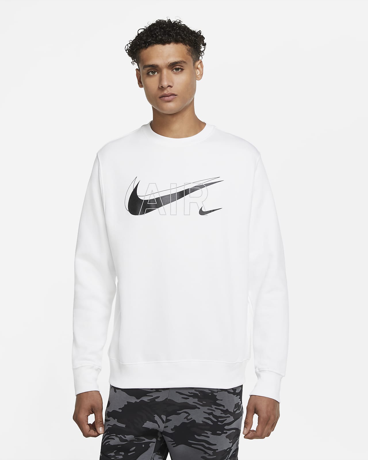 nike tech fleece crewneck