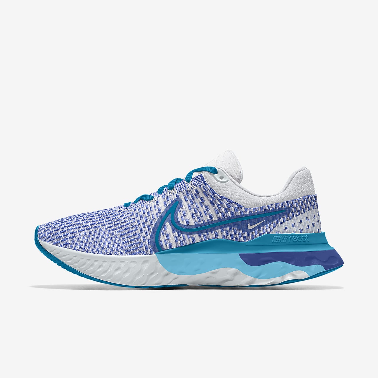 Nike React Infinity Run Flyknit 3 By You Custom Men's Road Running Shoes