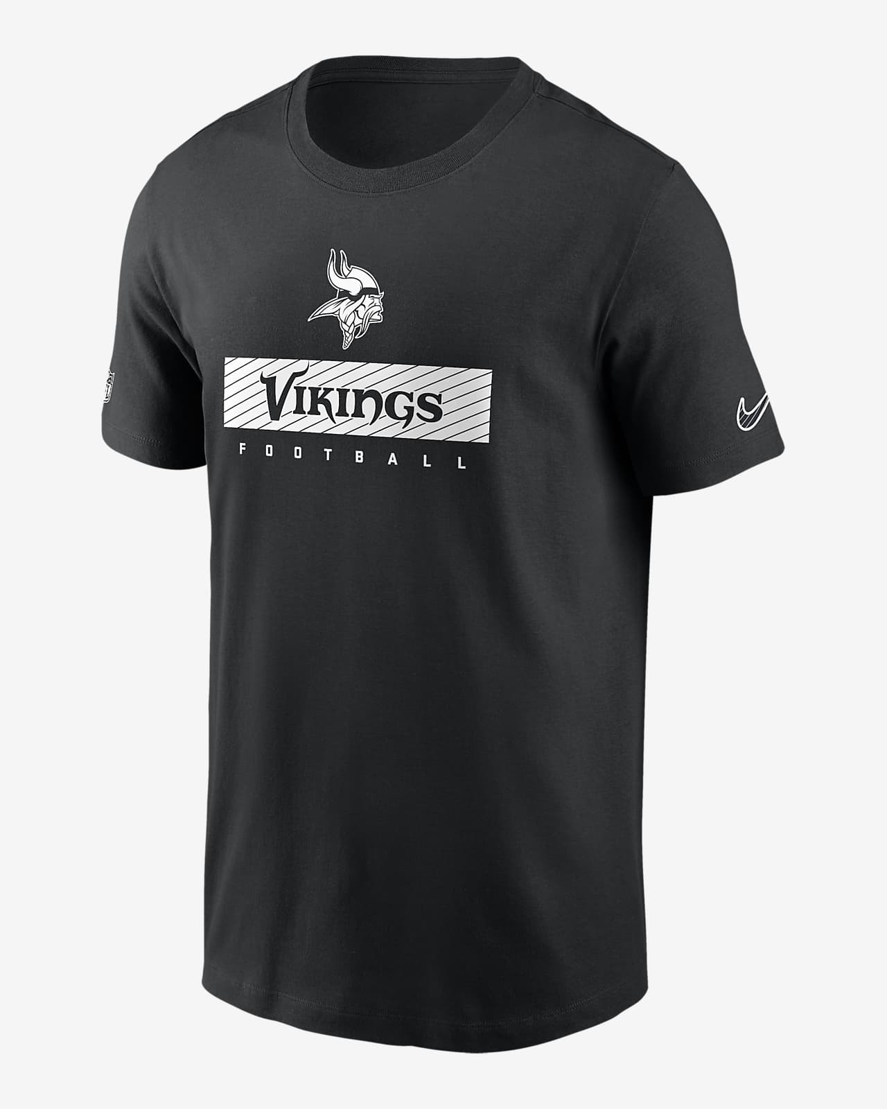 Minnesota Vikings Sideline Team Issue Men's Nike Dri-FIT NFL T-Shirt