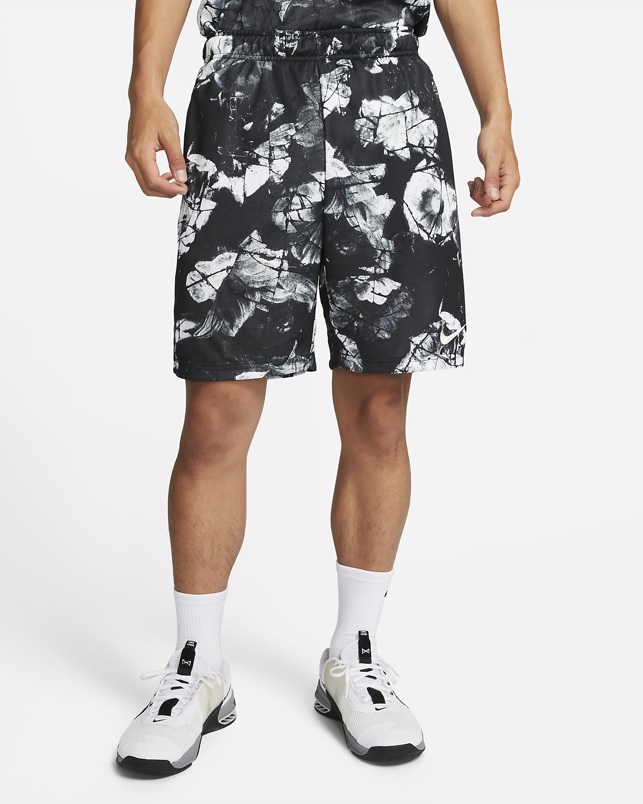 Nike Dri-FIT Men's Knit Print Fitness Shorts