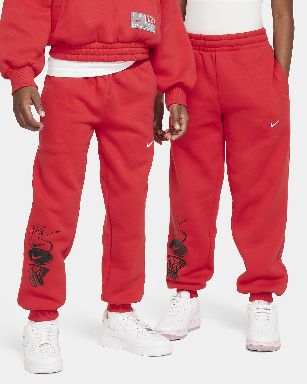 Pants de tejido Fleece para niños talla grande Nike Culture of Basketball