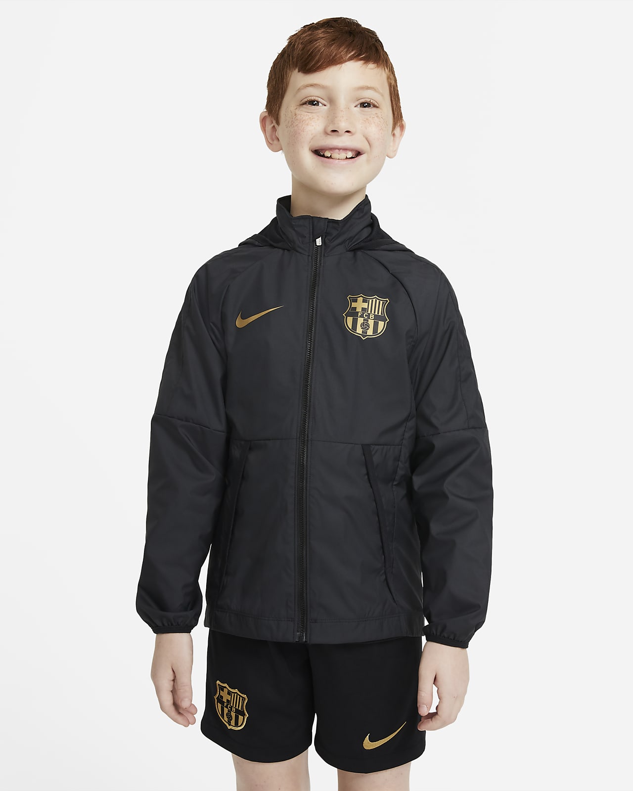 Футбольная куртка для школьников FC Barcelona