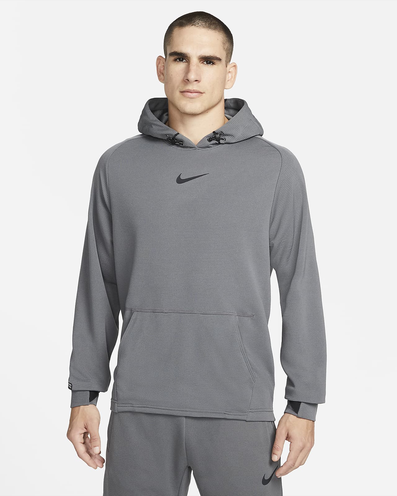Nike Pro treningshettegenser i fleece til herre