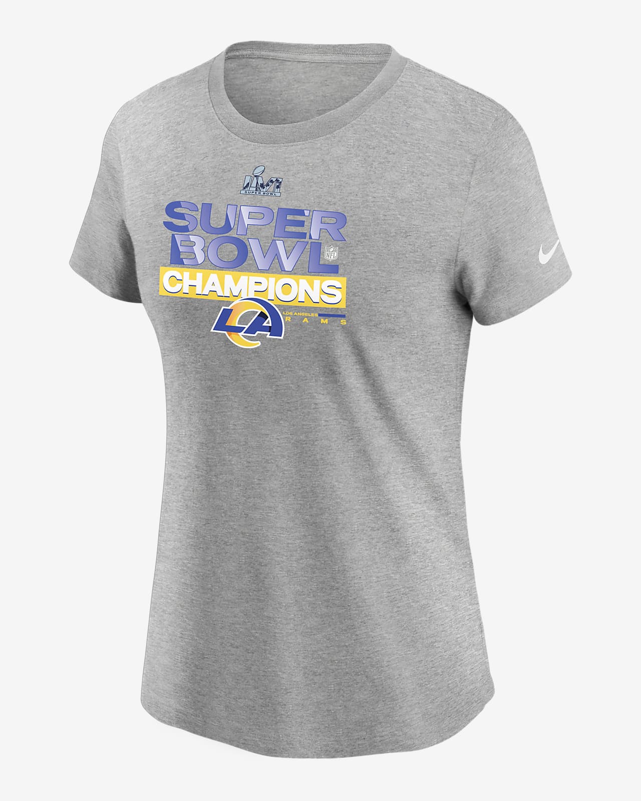 Nike Super Bowl LVI Champions Trophy Collection (NFL Los Angeles Rams) Women's T-Shirt