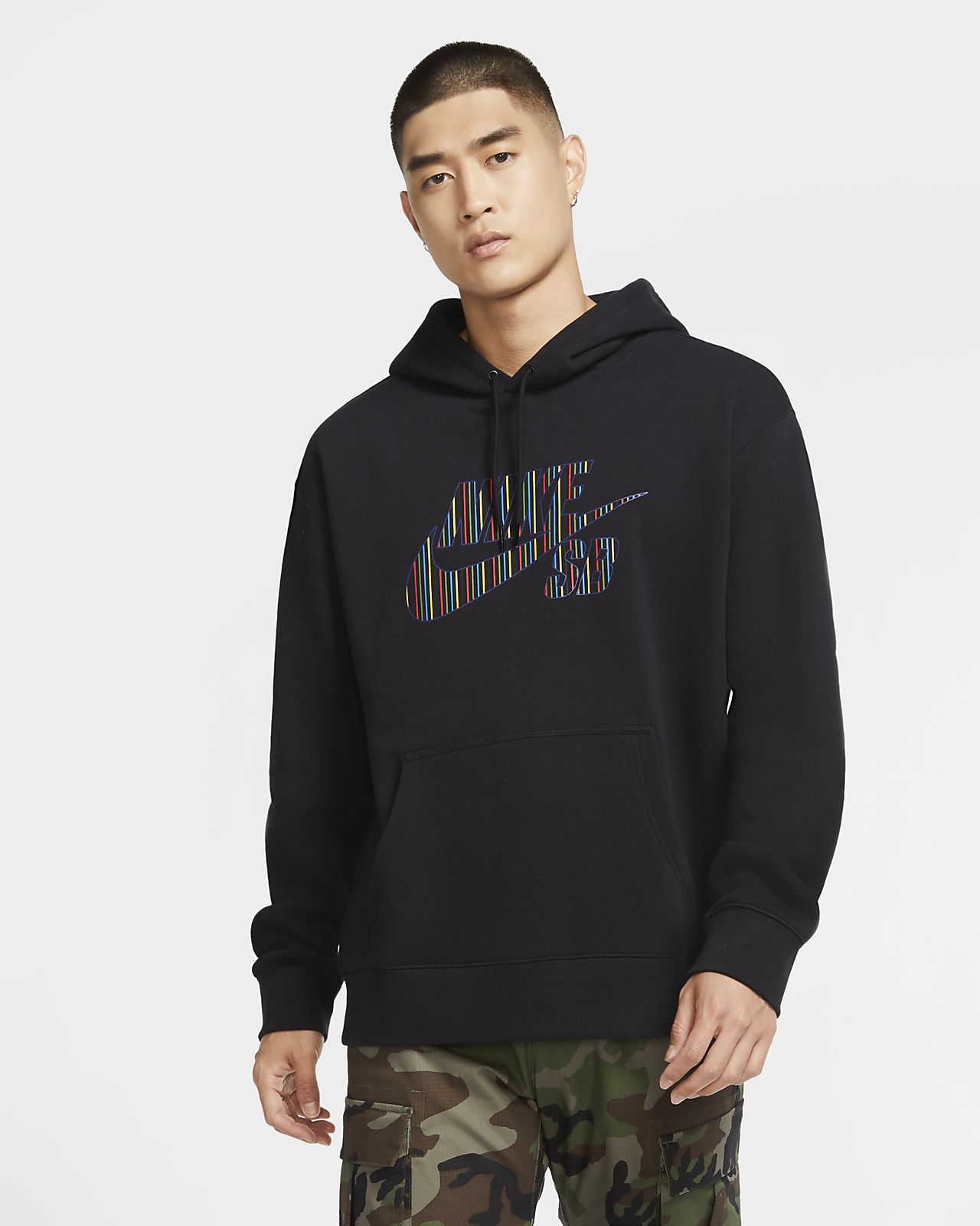 nike sb striped hoodie