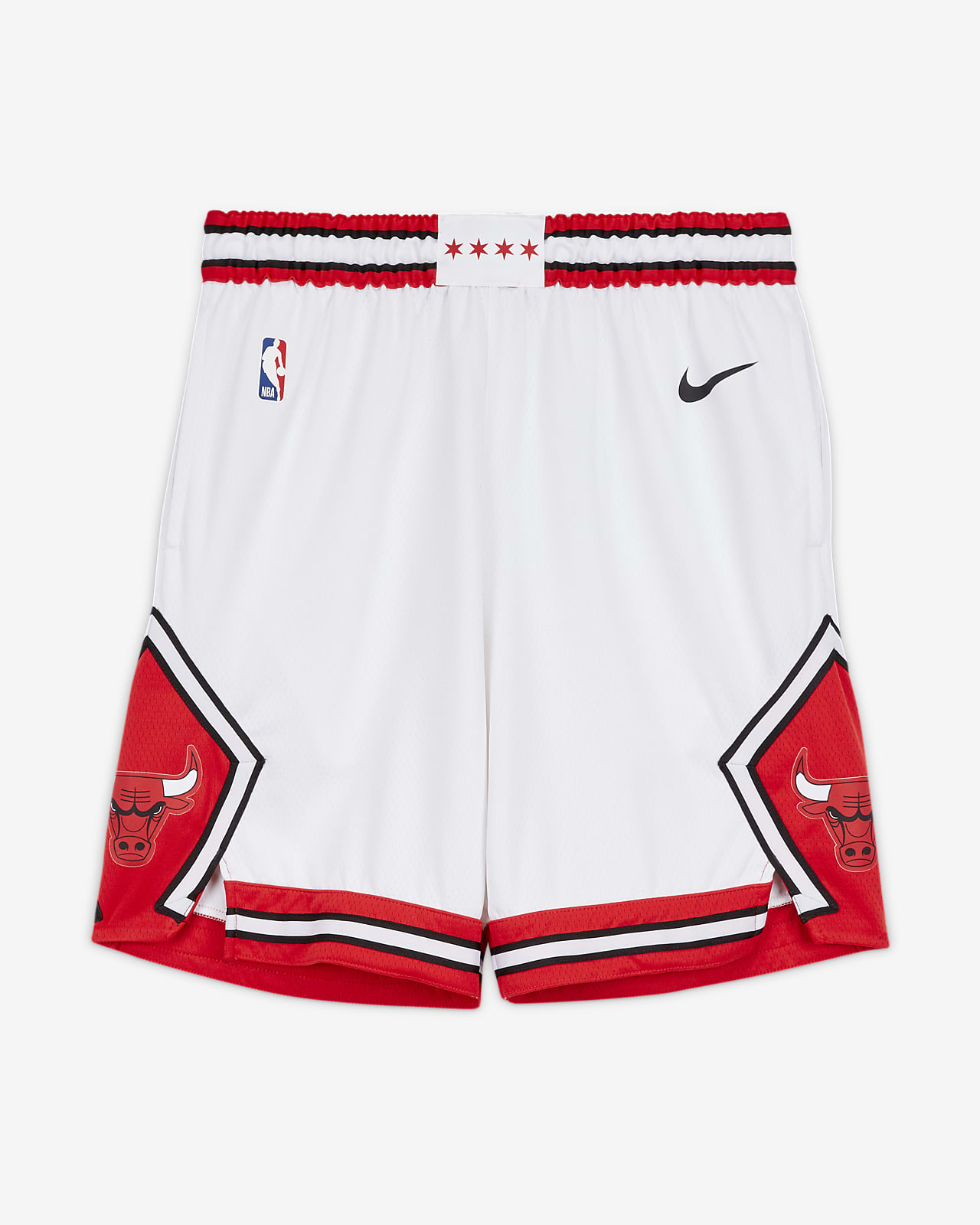 Chicago Bulls Association Edition Nike NBA Swingman Shorts für Herren