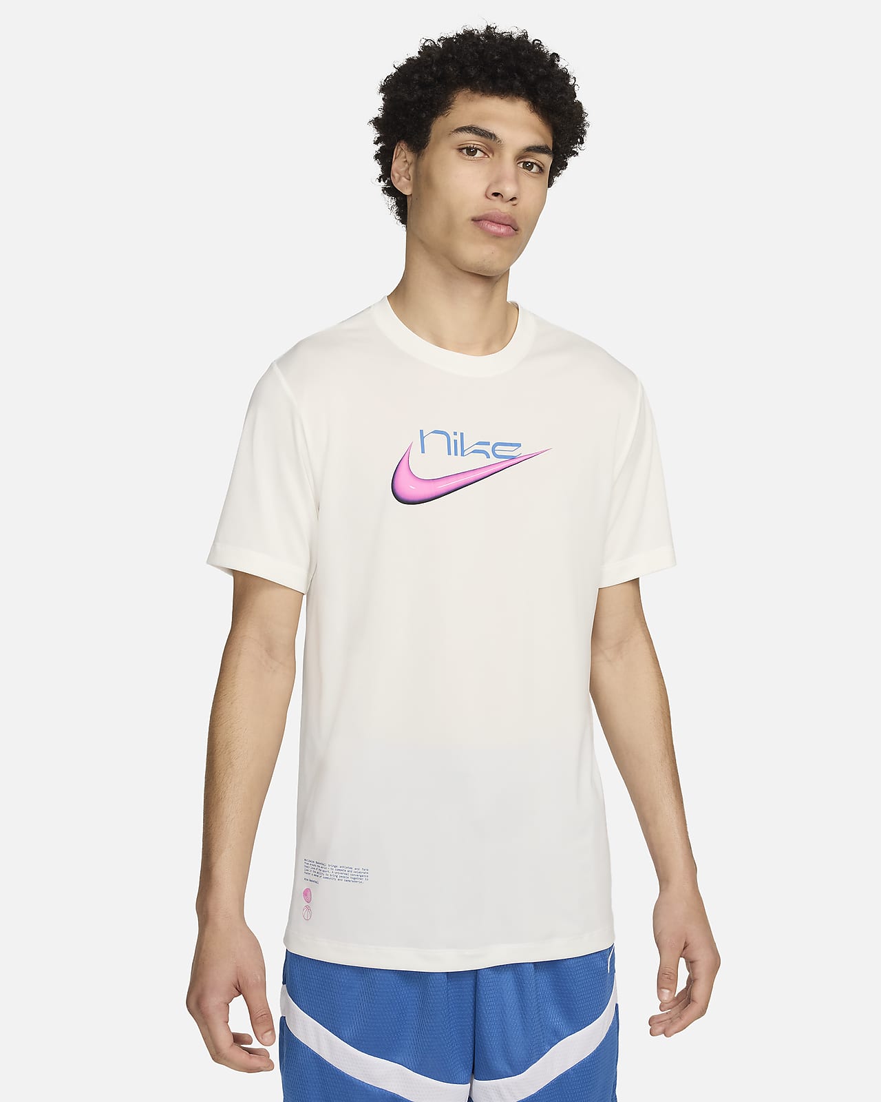 T-shirt da basket Dri-FIT Nike – Uomo