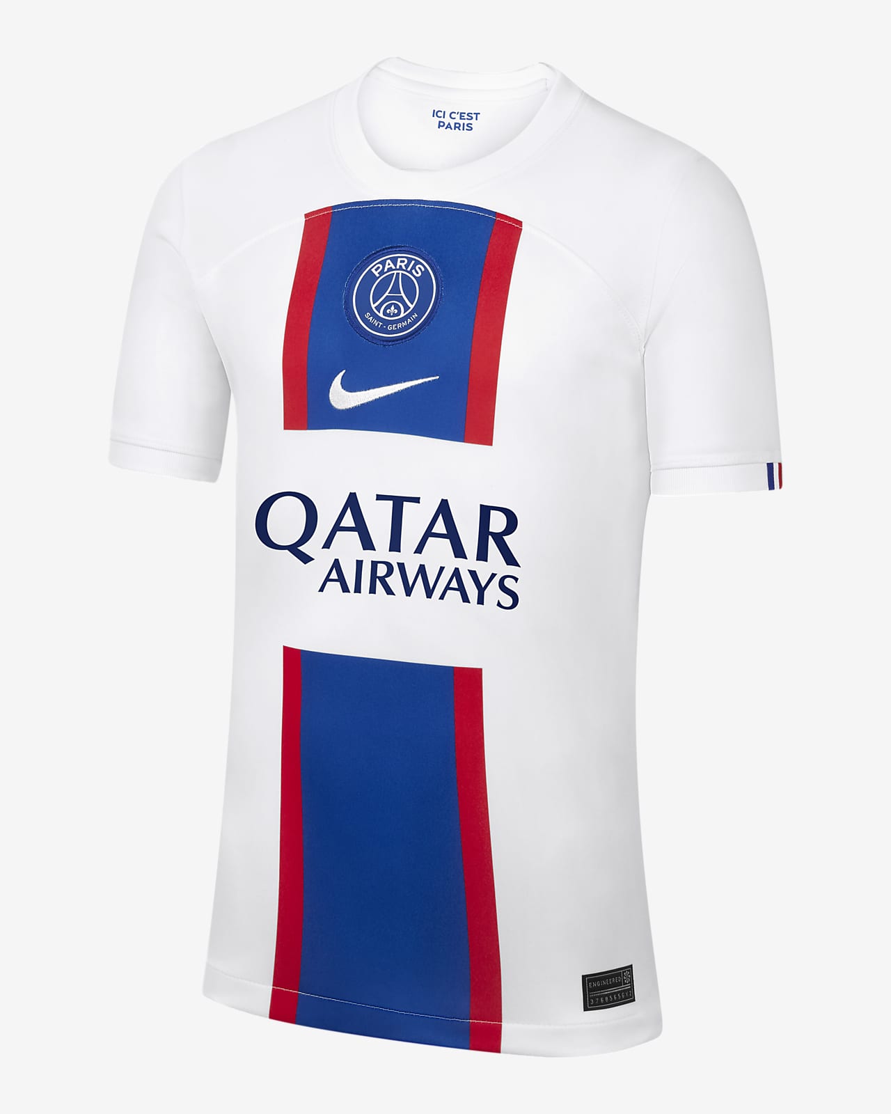 3e maillot de football Nike Dri-FIT Paris Saint-Germain 2022/23 Stadium pour Enfant plus âgé
