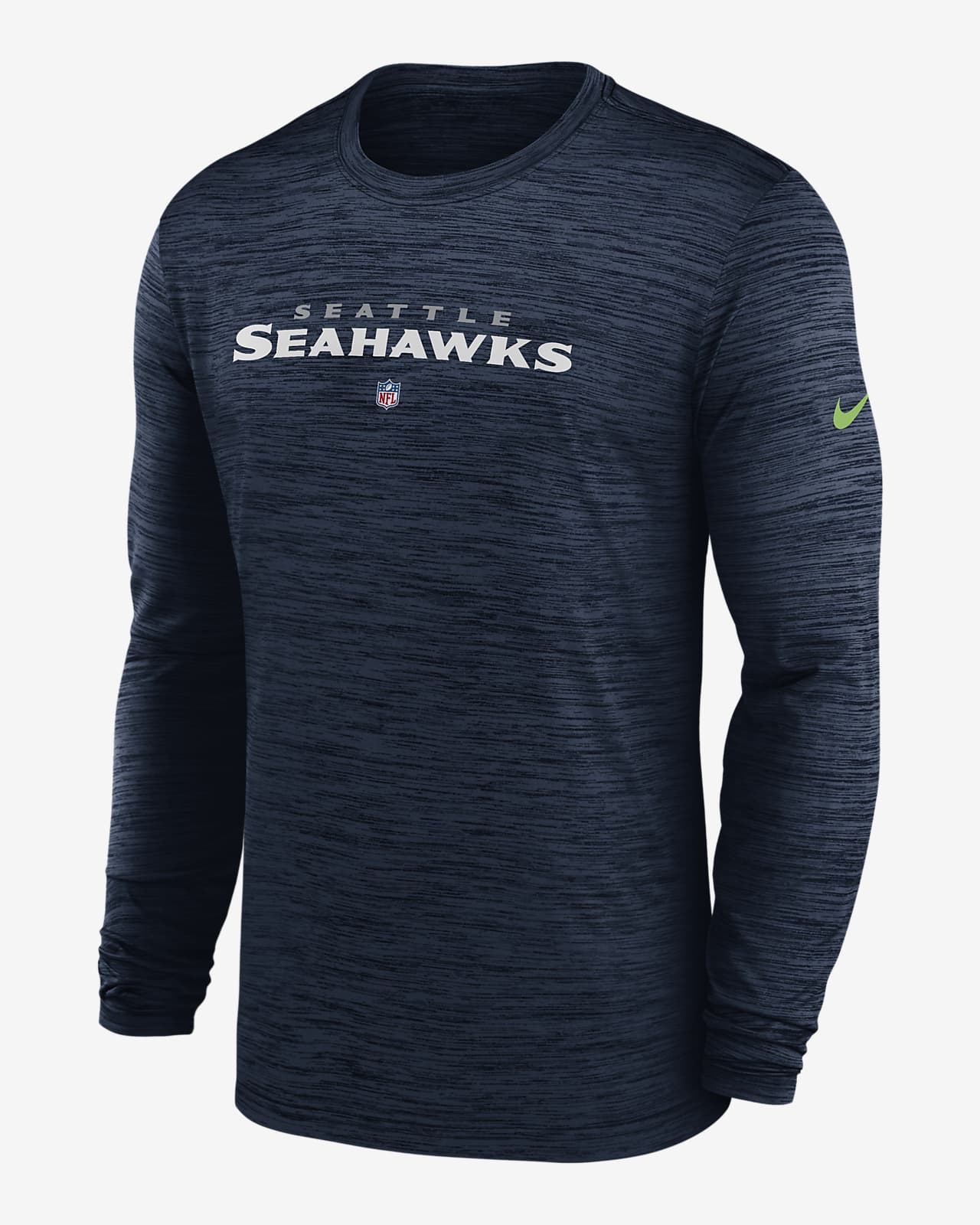 Nike Dri-FIT Sideline Velocity (NFL Seattle Seahawks) Men's Long-Sleeve T-Shirt