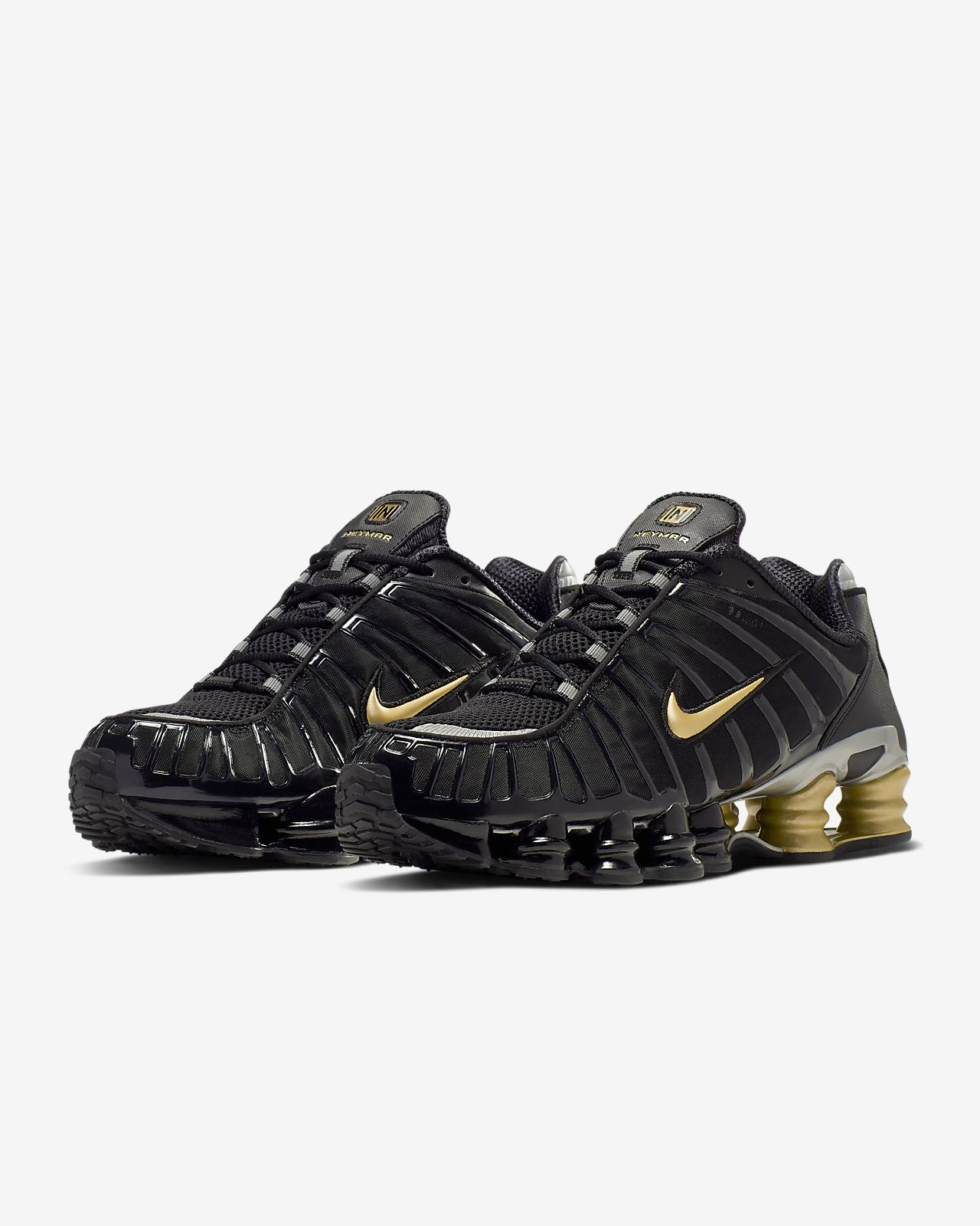 nike shox junior preto