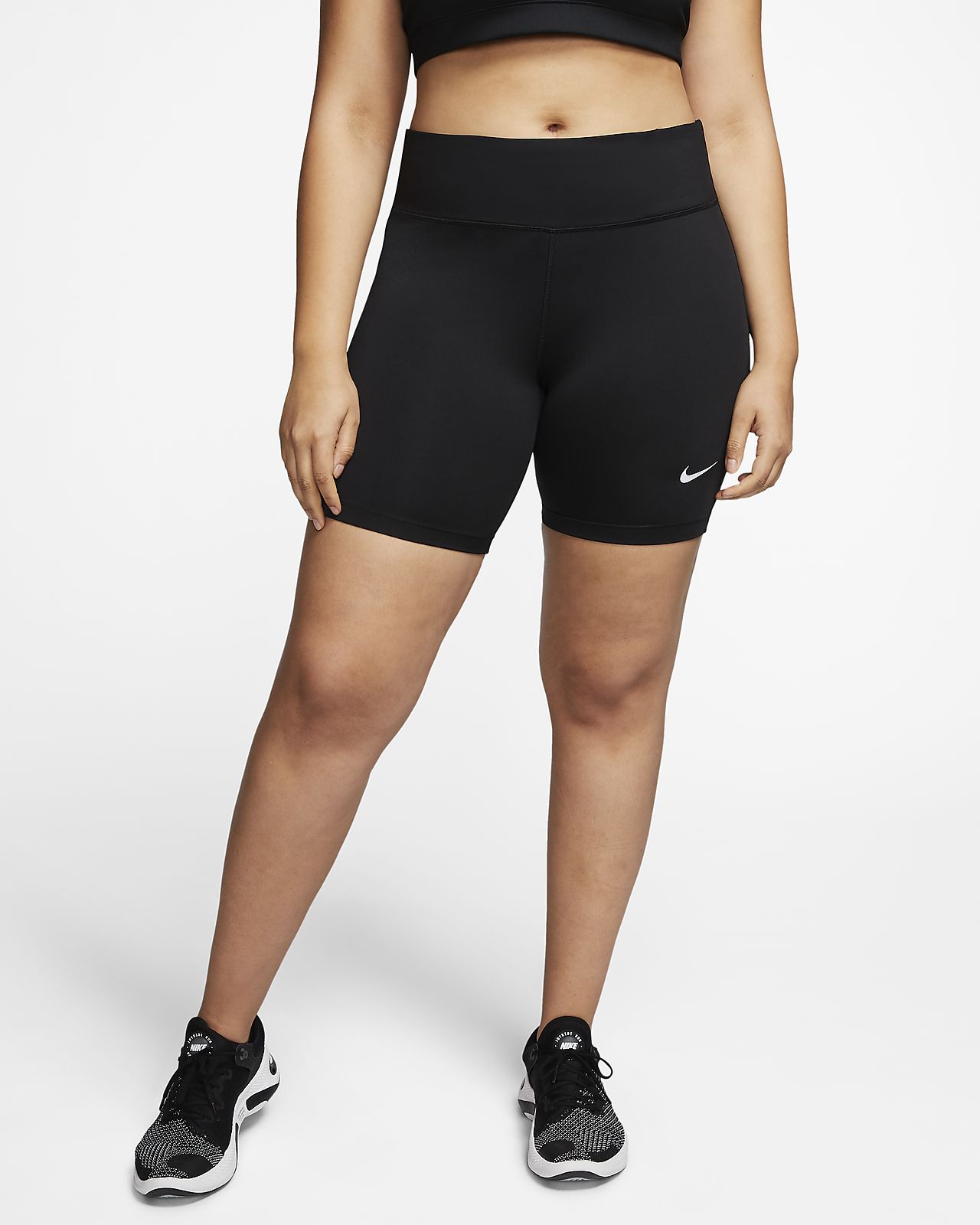 grey biker shorts plus size