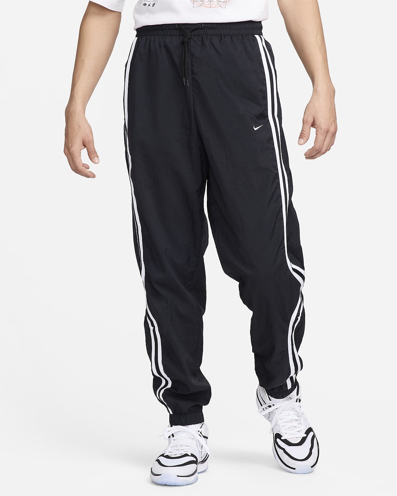 Męskie spodnie do koszykówki Dri-FIT Nike DNA Crossover