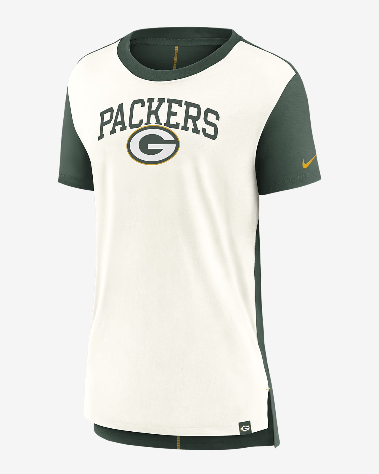 Playera Nike de la NFL para mujer Green Bay Packers