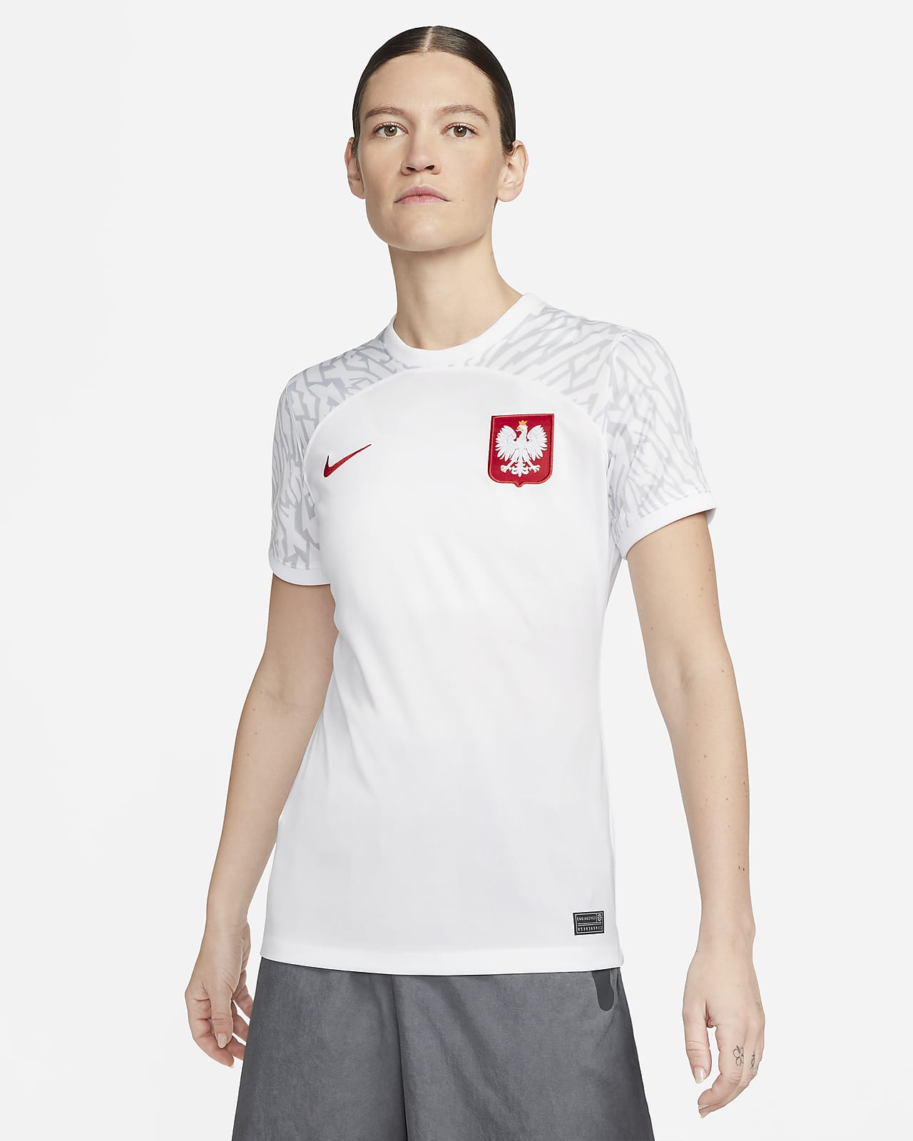 Fotbollströja Polen 2022/23 Stadium (hemmaställ) Nike Dri-FIT för kvinnor