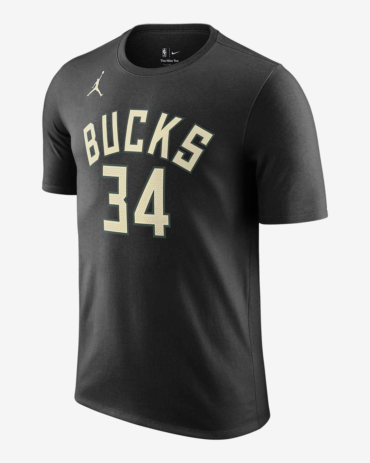 Milwaukee Bucks Statement Edition Men's Jordan NBA T-Shirt