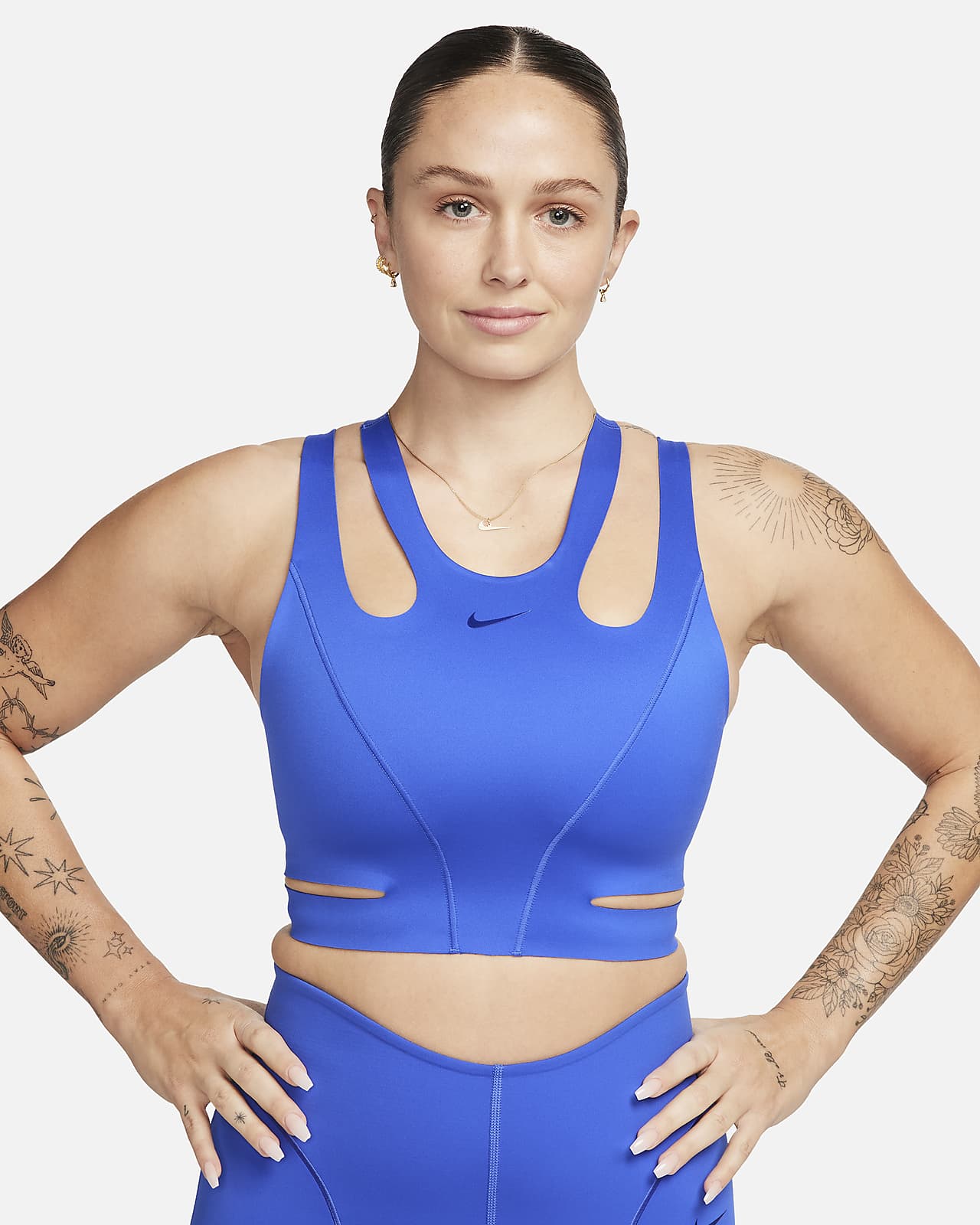Sutiã de desporto sem almofadas de suporte ligeiro com alças Nike FutureMove para mulher