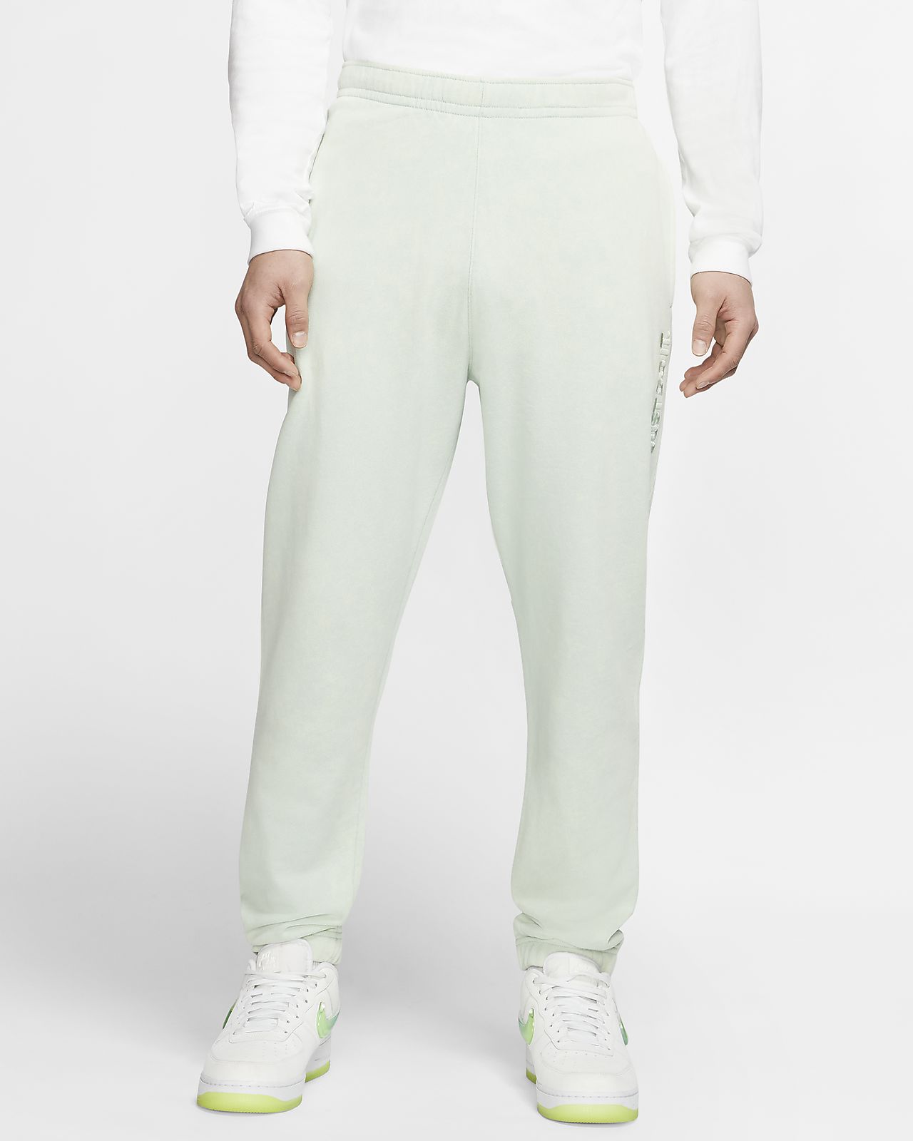 nike sportswear french terry trousers