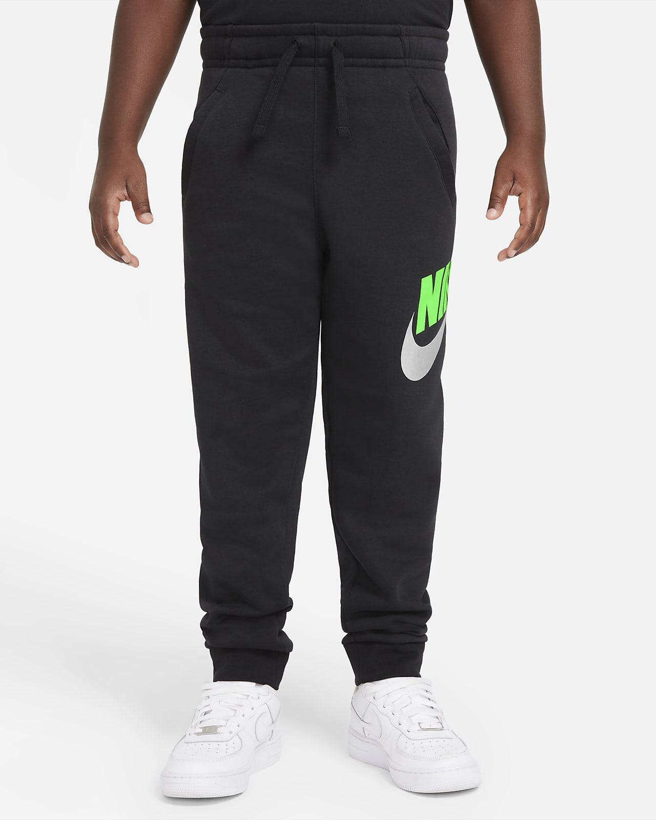 Kalhoty Nike Sportswear Club Fleece pro větší děti (chlapce) (rozšířená velikost)