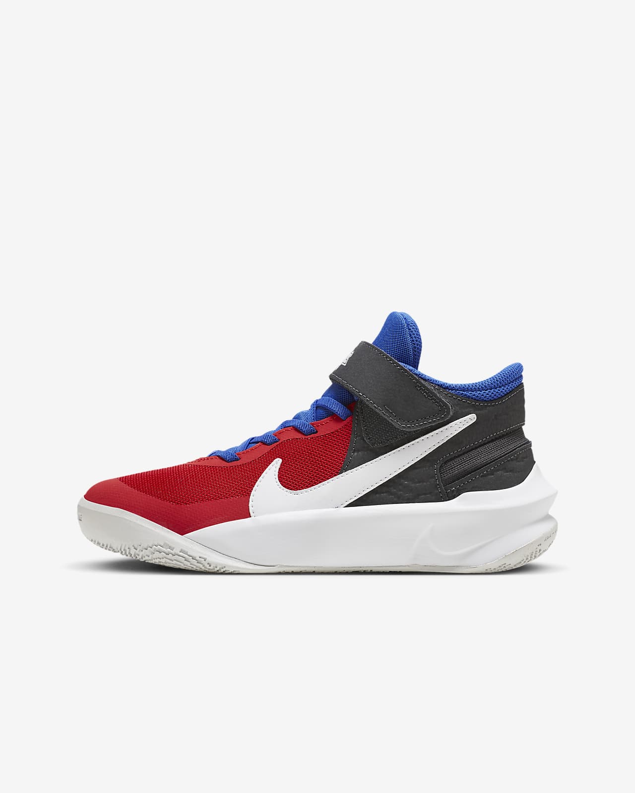 Nike Team Hustle D 10 FlyEase Older Kids' Easy On/Off Basketball Shoes