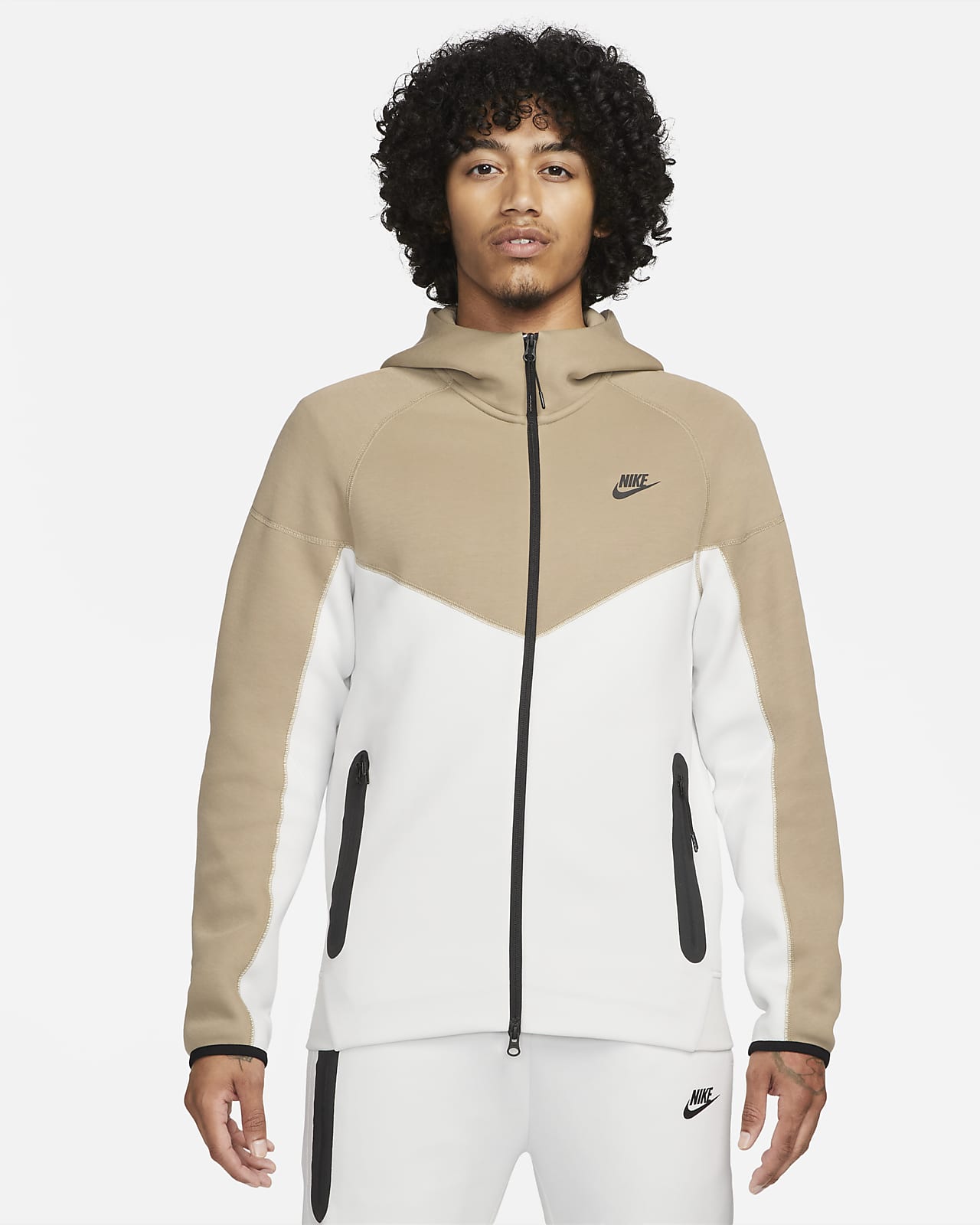 Nike Sportswear Tech Fleece Windrunner Men's Full-Zip Hoodie. Nike FI