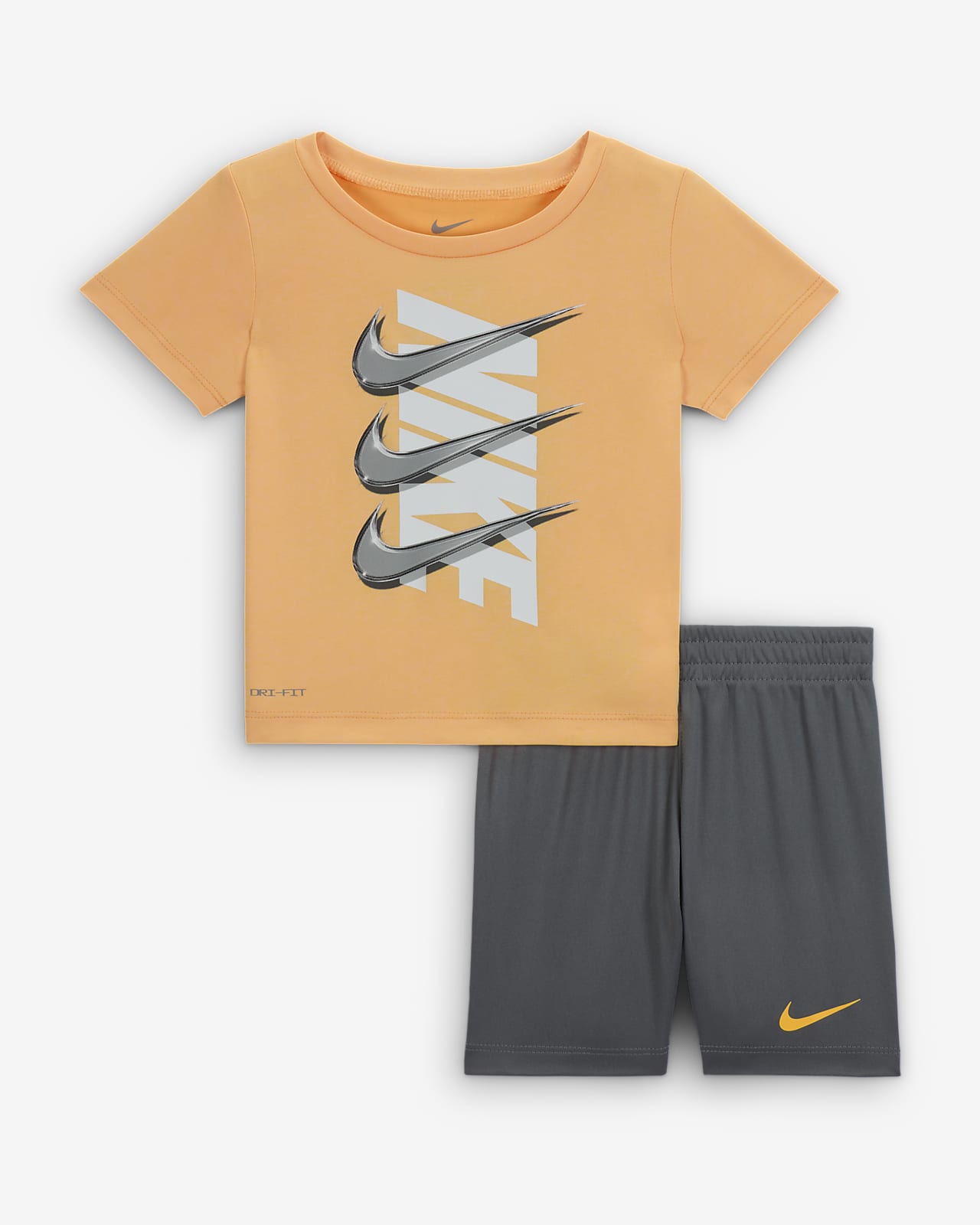 Nike Dri-FIT Dropset Baby (12-24M) Shorts Set