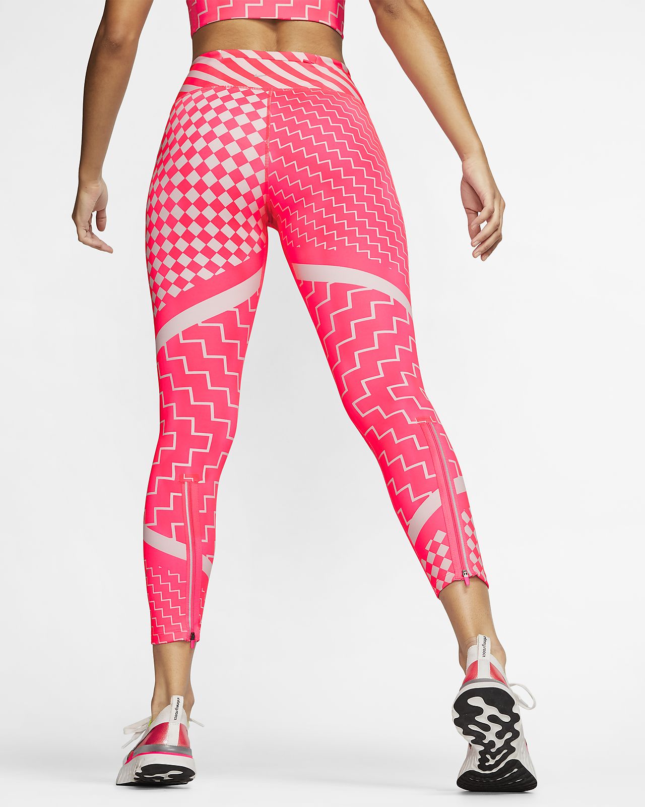 patterned running leggings uk