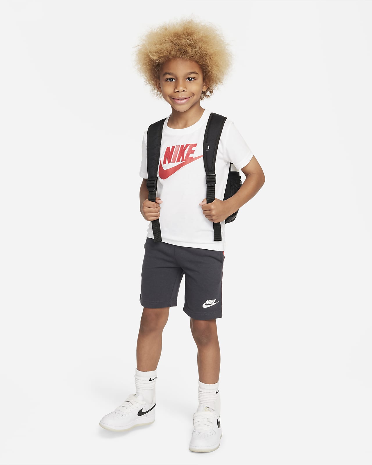 Nike Sportswear Taping Shorts Set Little Kids 2-Piece Set