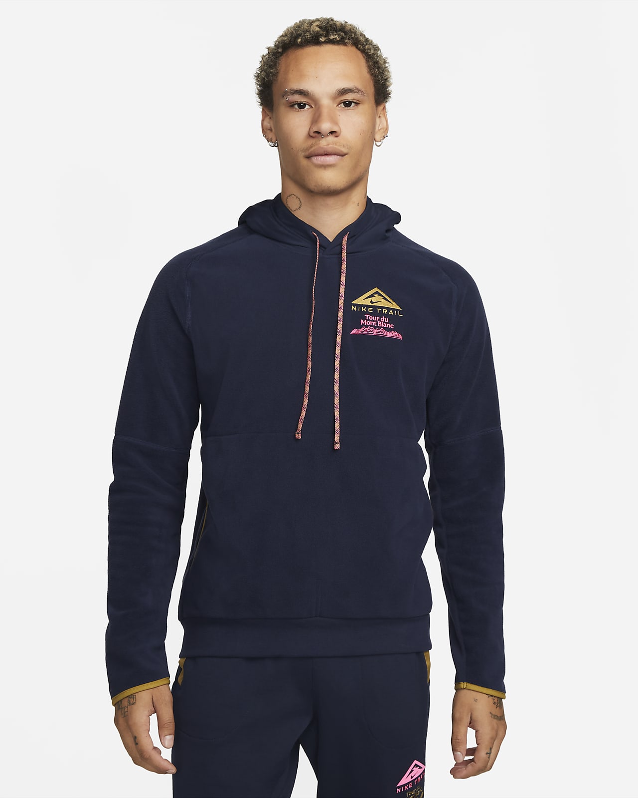 Sweat à capuche de trail Nike Trail Mont Blanc pour Homme