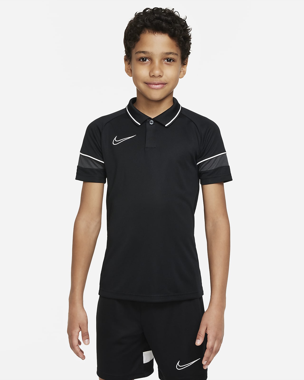 เสื้อโปโลฟุตบอลเด็กโต Nike Dri-FIT Academy