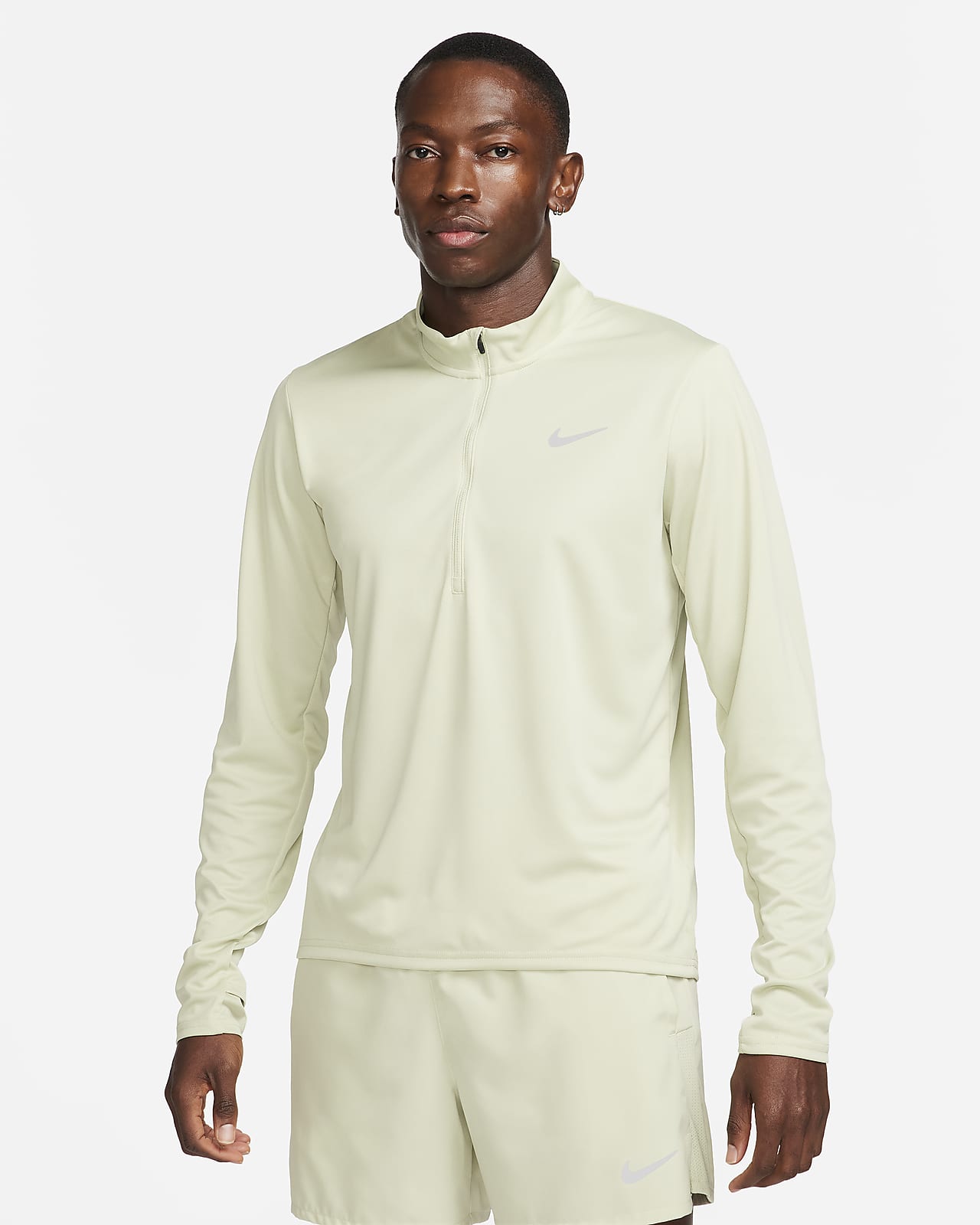 Nike Pacer Camiseta de running Dri-FIT con media cremallera - Hombre