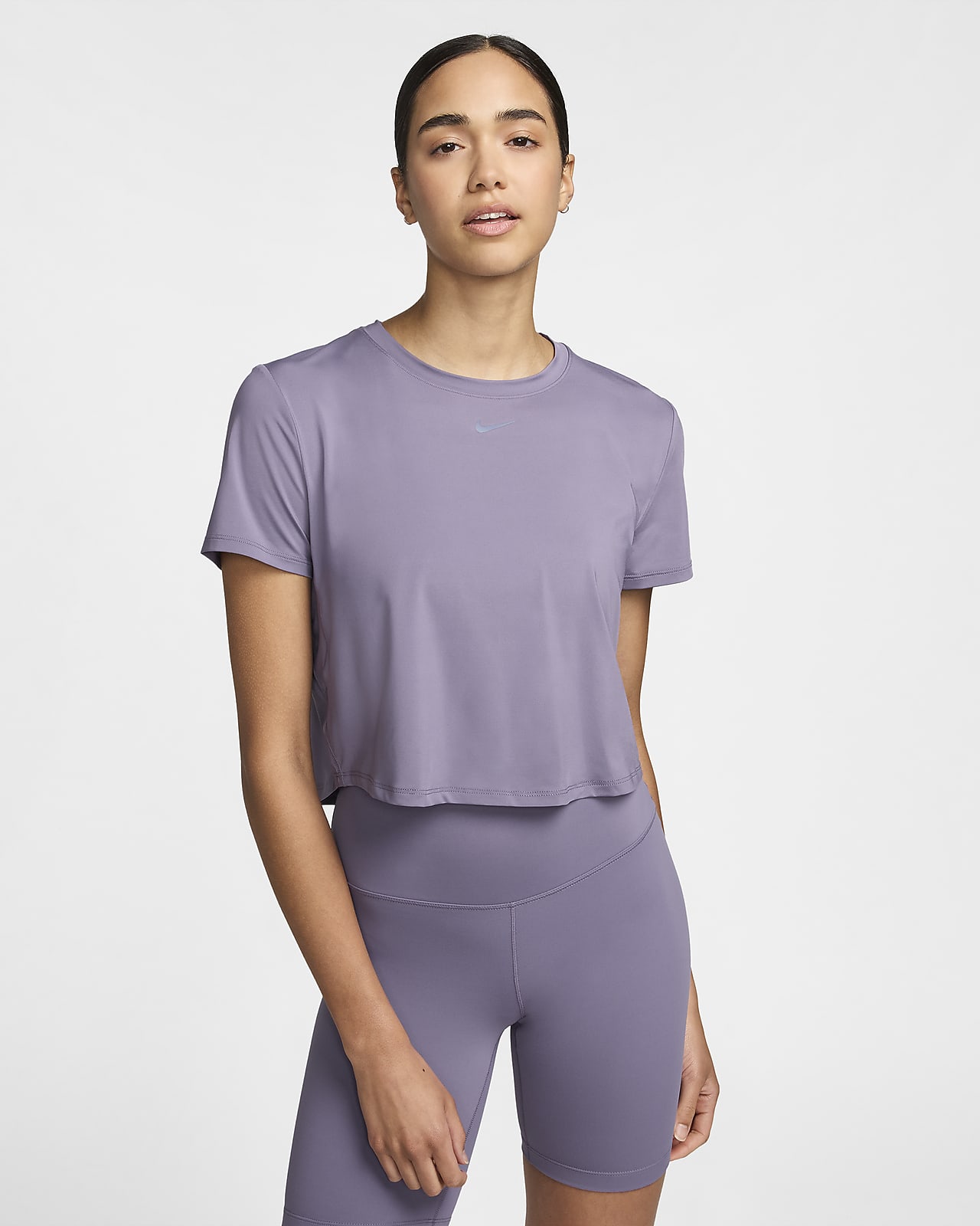 Nike One Classic Women's Dri-FIT Short-Sleeve Cropped Top