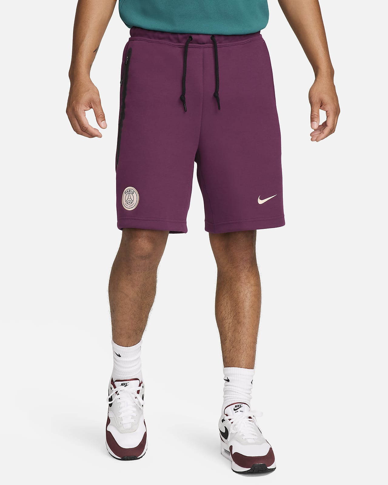 Shorts Paris Saint-Germain Nike Sportswear Tech Fleece – Uomo