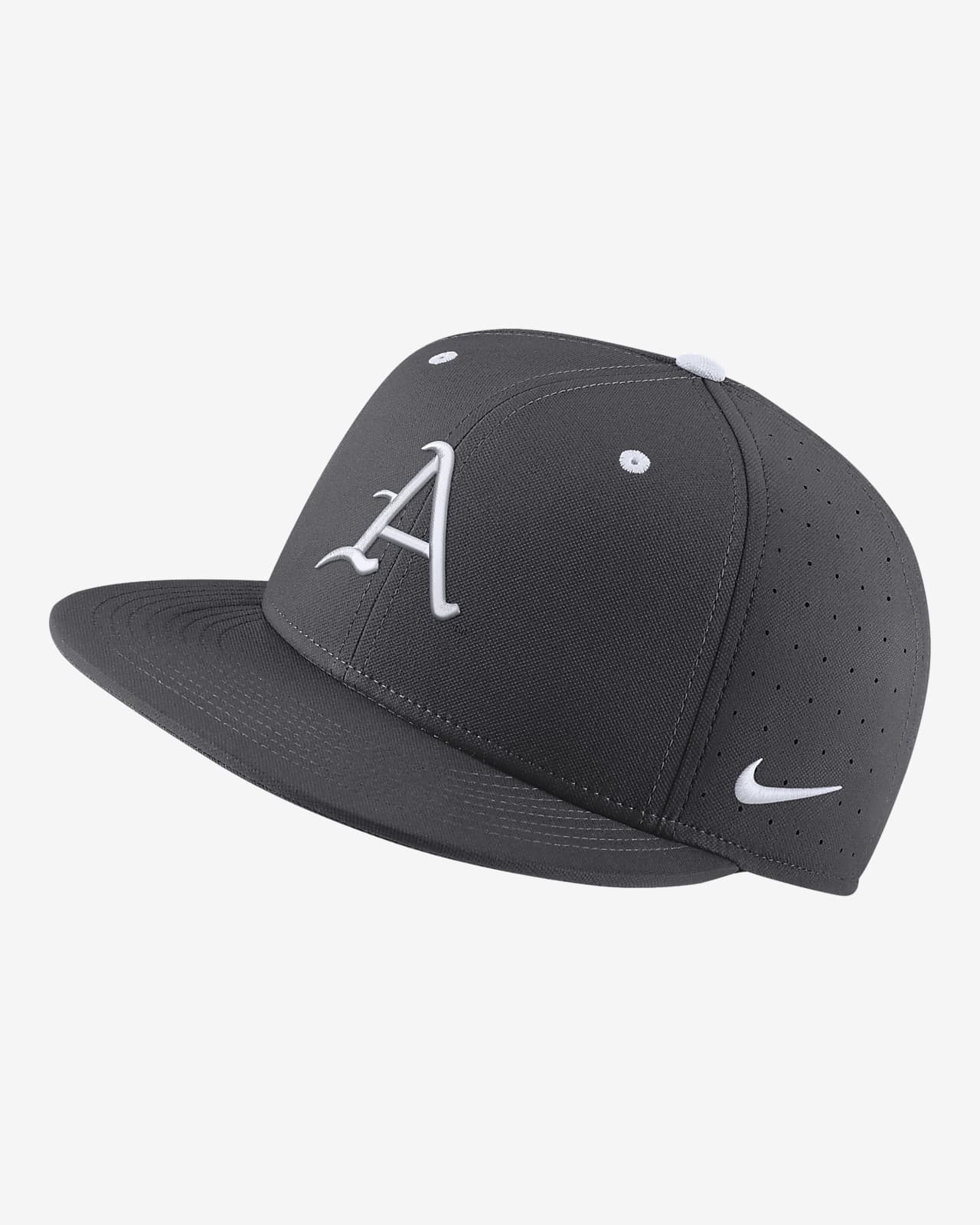 Arkansas Nike College Fitted Baseball Hat