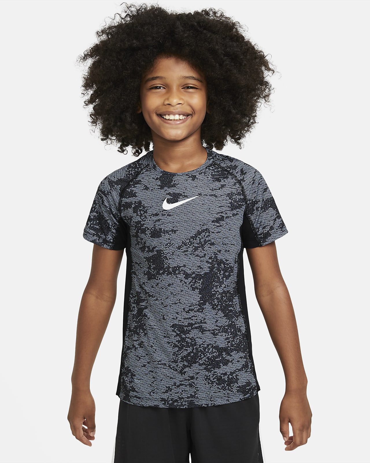 nike pro boys shirt