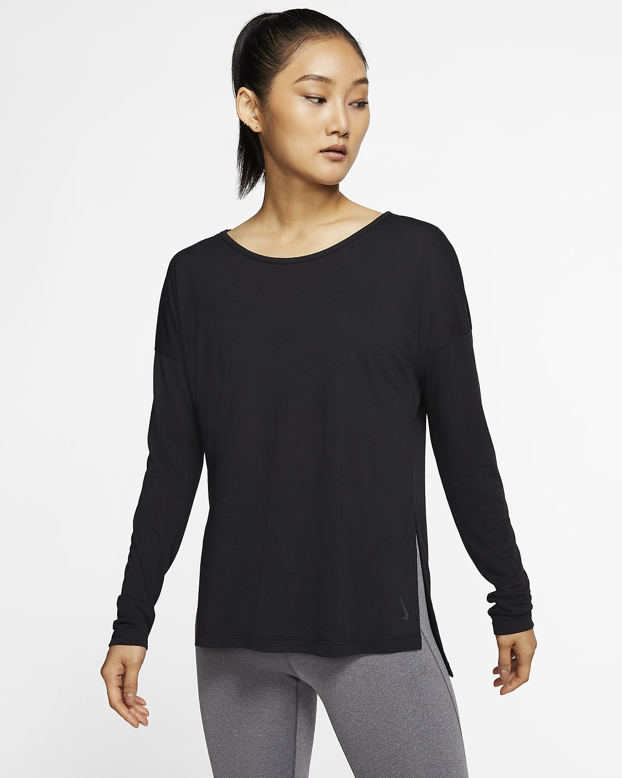 nike dri fit long sleeve shirts clearance womens