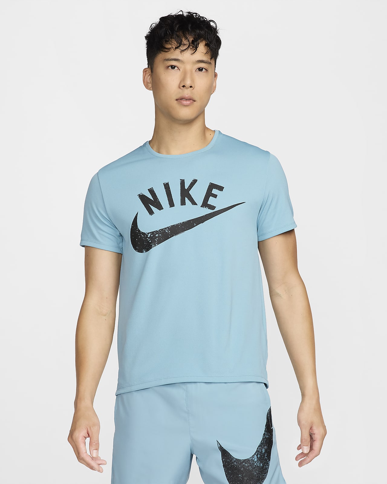 Nike Miler 男款 Dri-FIT 短袖跑步上衣