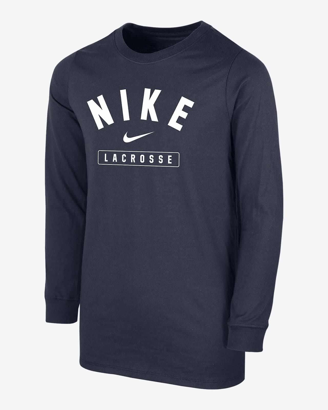 Nike Lacrosse Big Kids' (Boys') Long-Sleeve T-Shirt