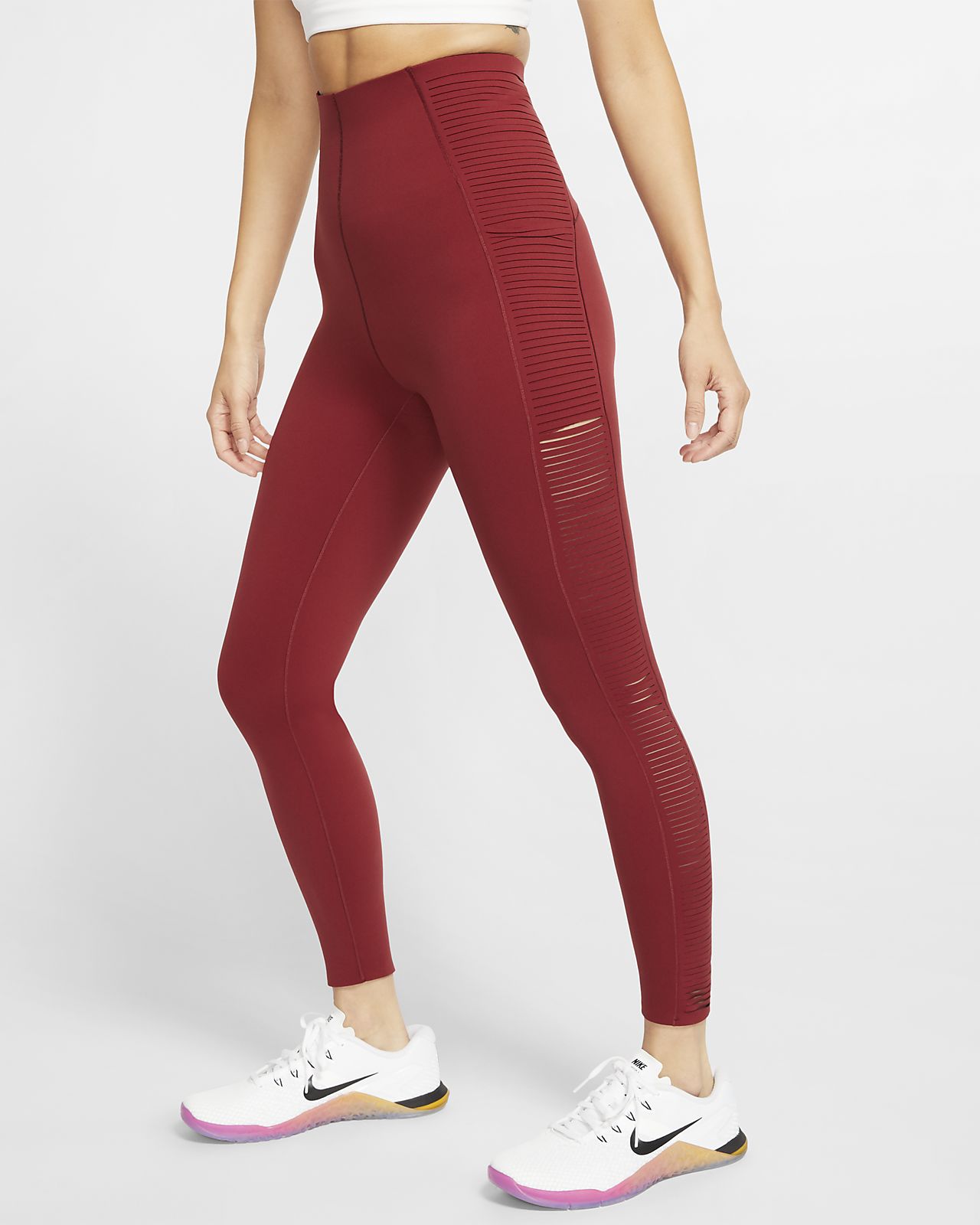 nike red leggings